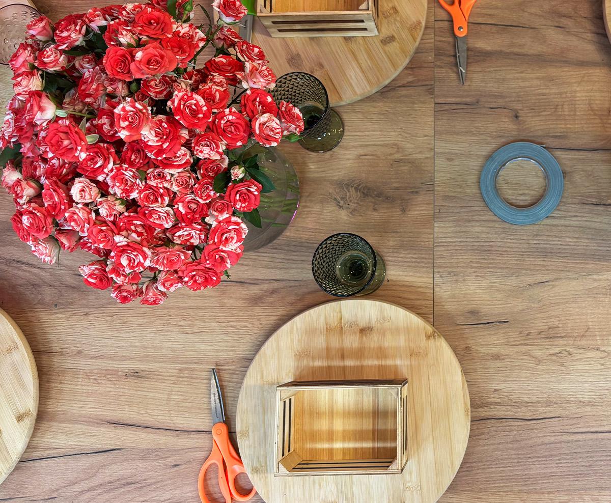 Talleres florales en Madrid