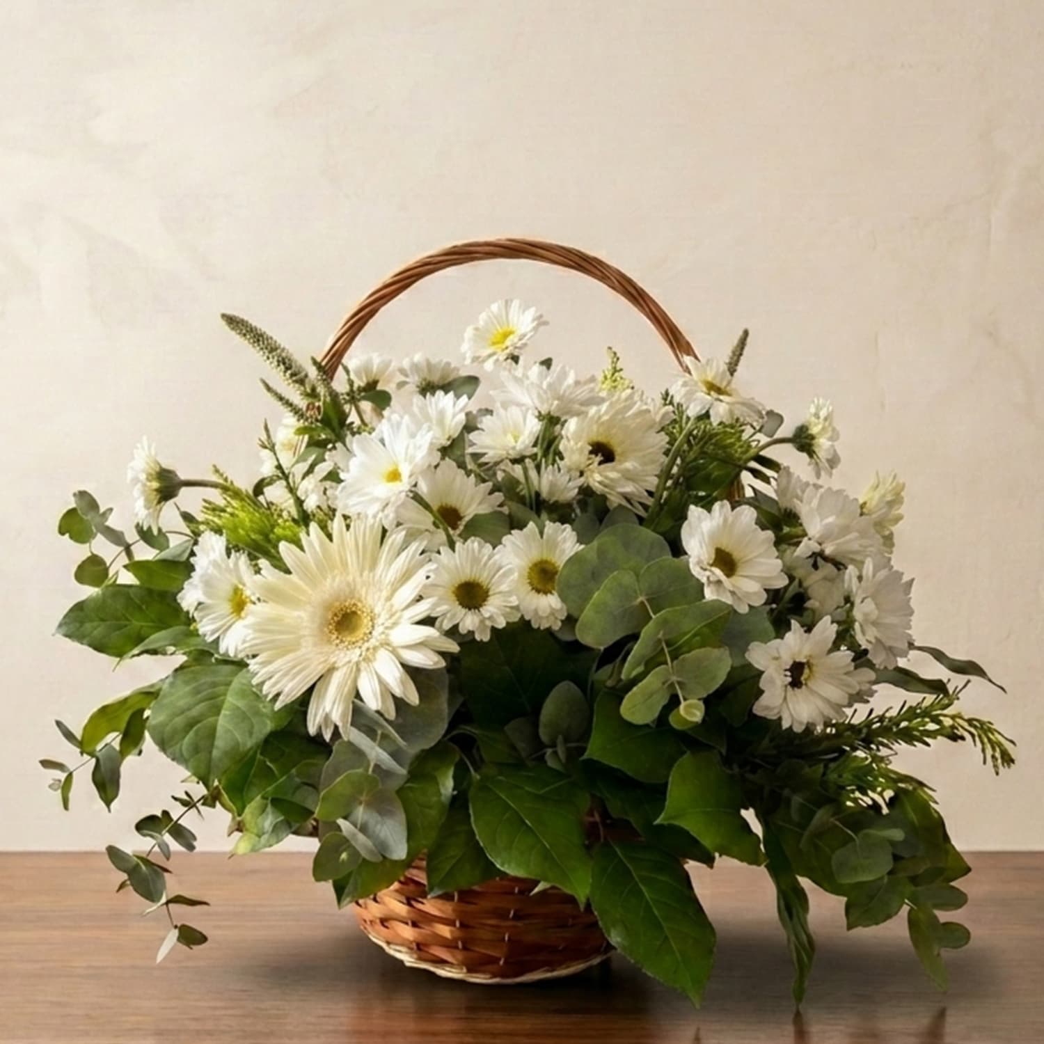 Cesta de Flores Silvestres Bianca