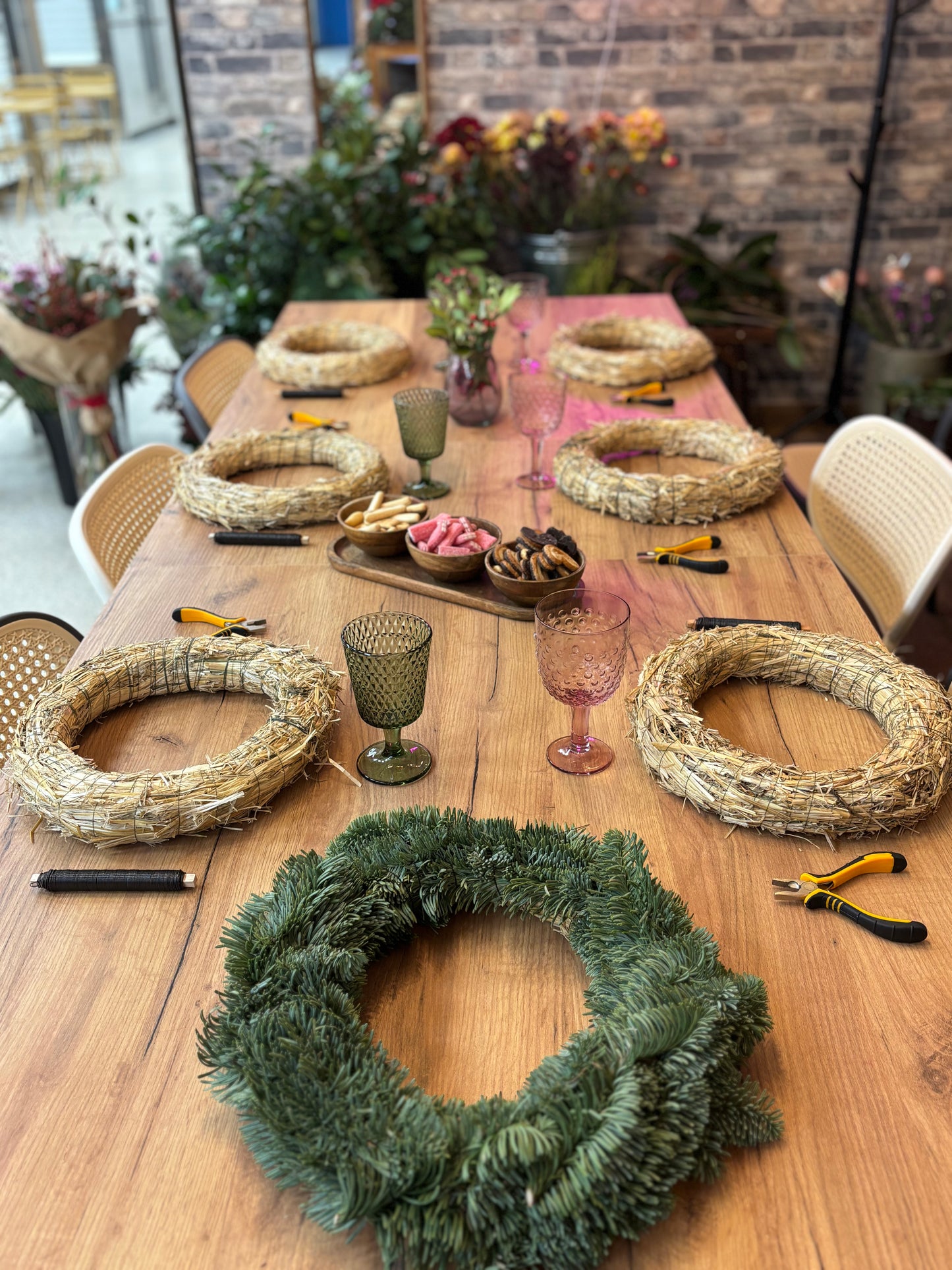 Taller - Corona de Adviento