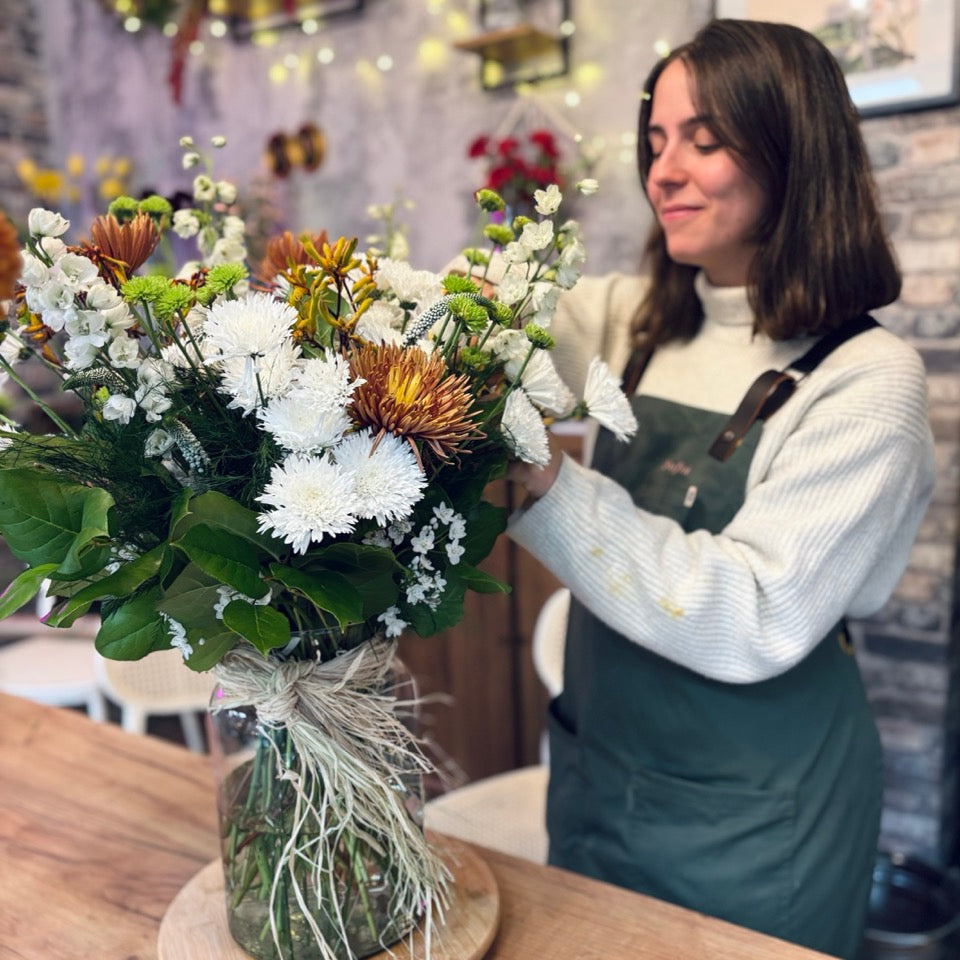 Taller Flores en Jarrón Madrid