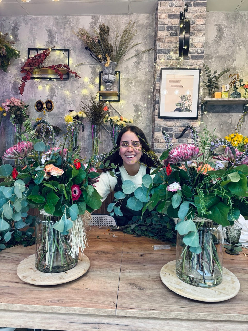 Taller Flores en Jarrón Madrid